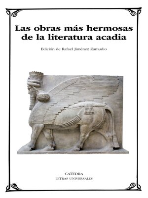 cover image of Las obras más hermosas de la literatura acadia